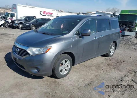 2016 Nissan Quest Platinum/S/Sl/Sv from USA, damaged, VIN JN8AE2KP7G9156218